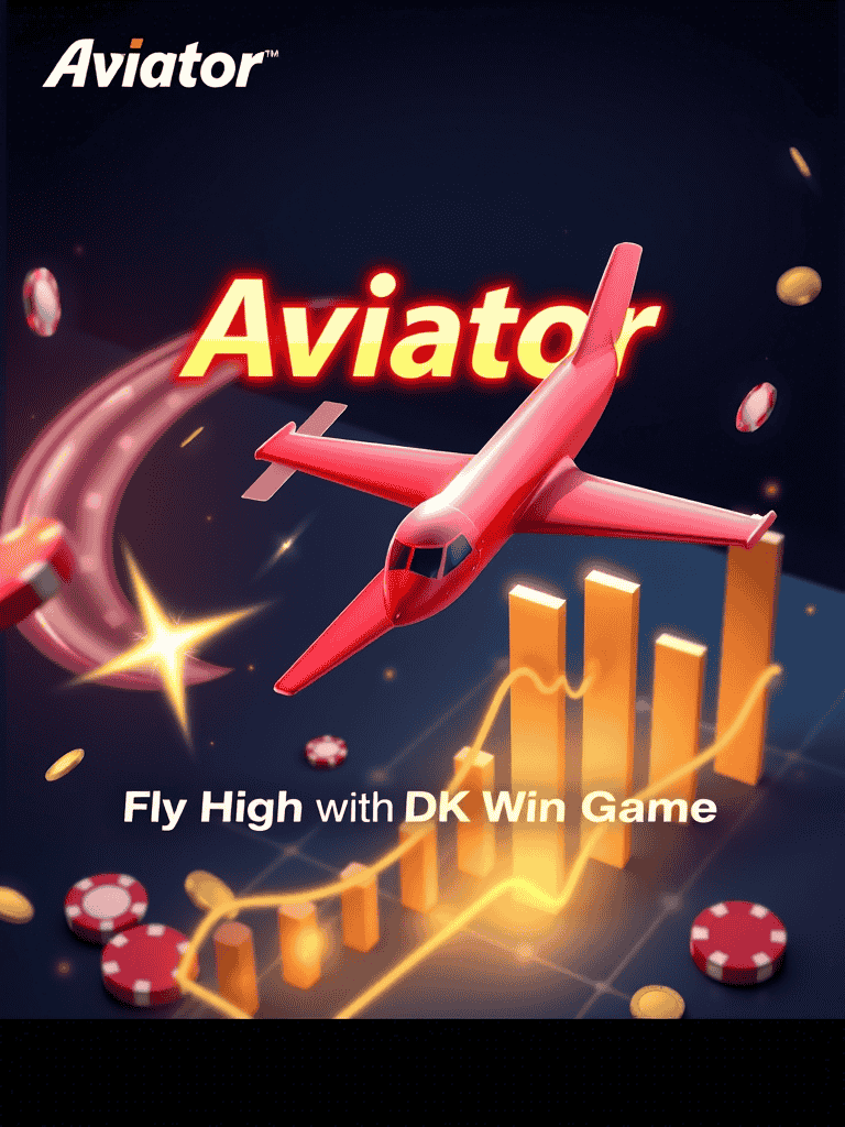 Aviator game screen transitioning to DK Win Game interface on mobile device
